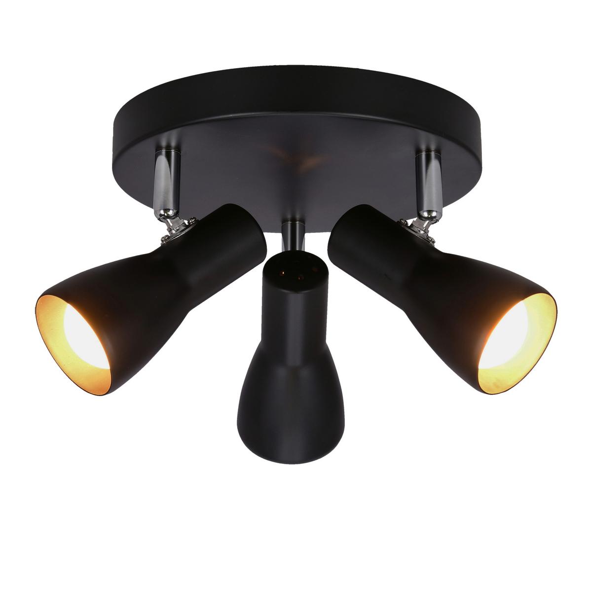 Reflektor Picardo - crna, Trend, metal (29/29/8cm)