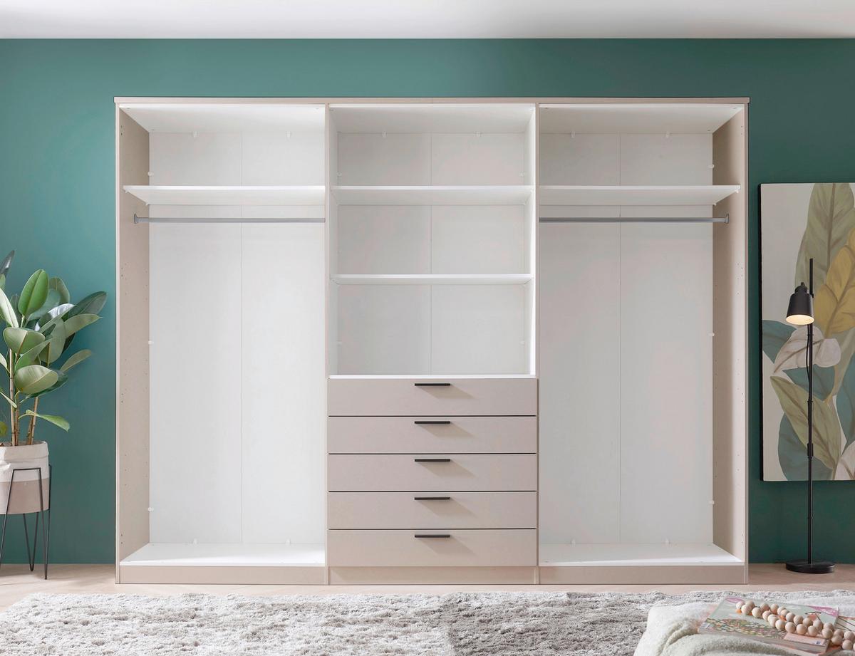 Ormar S Klasičnim Vratima Arnis - kašmir/boje aluminija, Konvencionalno, drvni materijal/plastika (270/210/52cm) - Modern Living