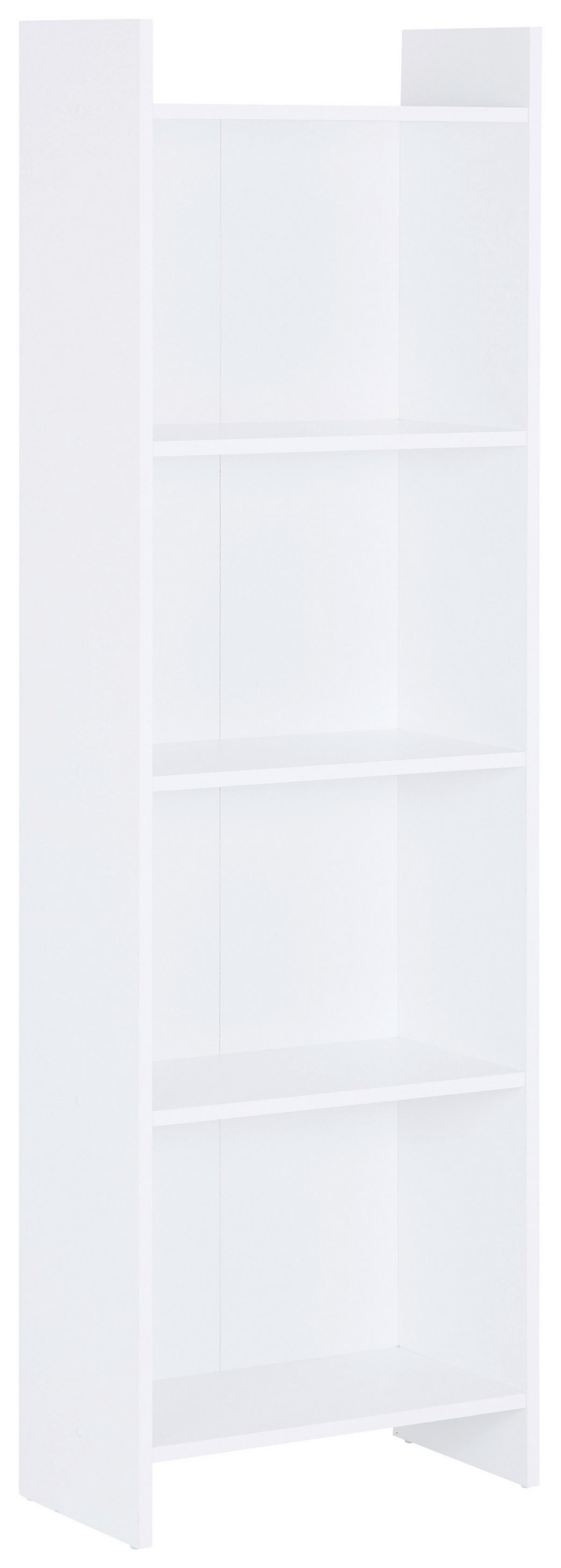 Etajeră BAGER - alb, Modern, material pe bază de lemn (50/160/25cm) - Modern Living