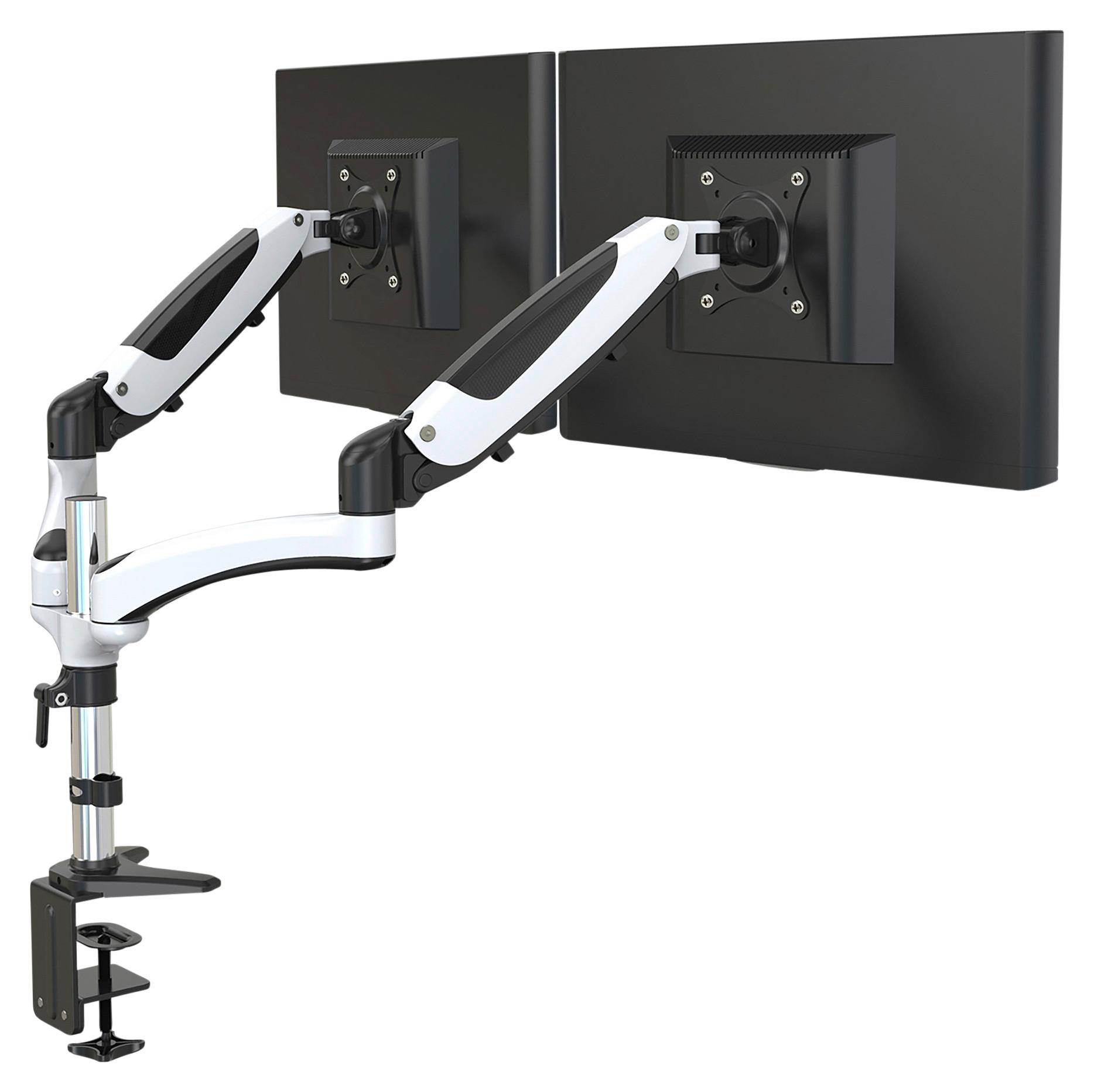 Držalo Za Monitor Vm-Mg2, Črna, Bela - črna/bela, Basics, kovina (66/34/32cm) - MID.YOU