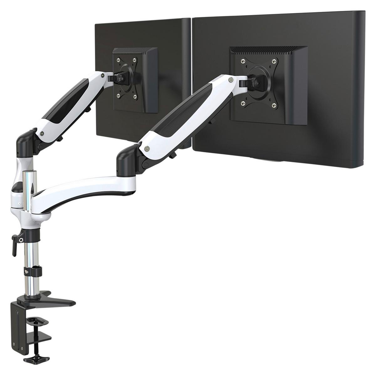 Držalo Za Monitor Vm-Mg2, Črna, Bela - črna/bela, Basics, kovina (66/34/32cm) - MID.YOU