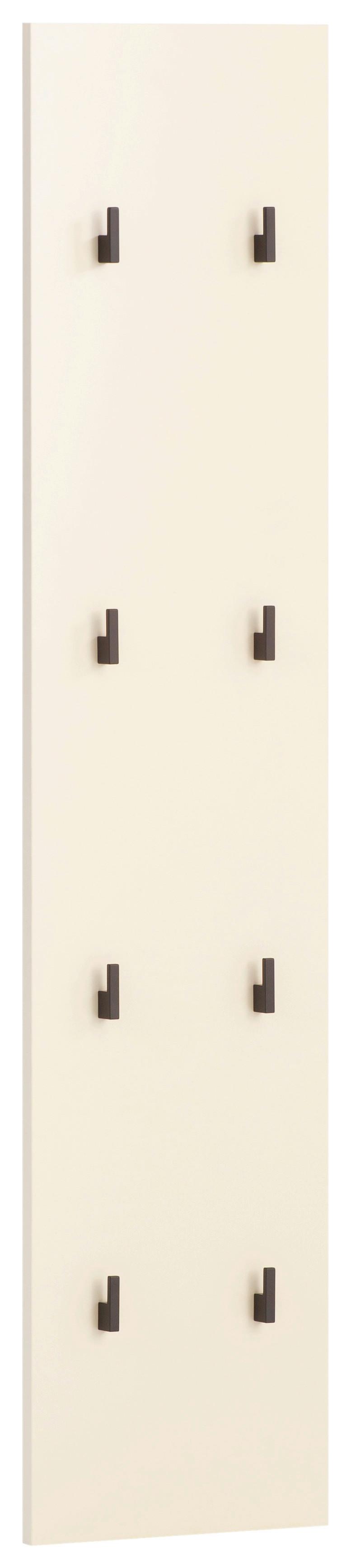 Garderobni Panel Lovund, Bež - bež, Design, leseni material (24,5/109/2,6cm) - MID.YOU