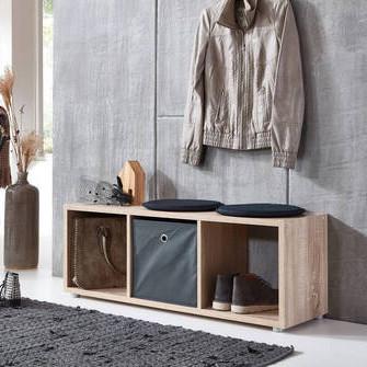 Standregal Nizza Typ 12 Eichefarben - Silberfarben/Sonoma Eiche, MODERN, Holzwerkstoff/Kunststoff (37,5/108,5/33cm) - MID.YOU
