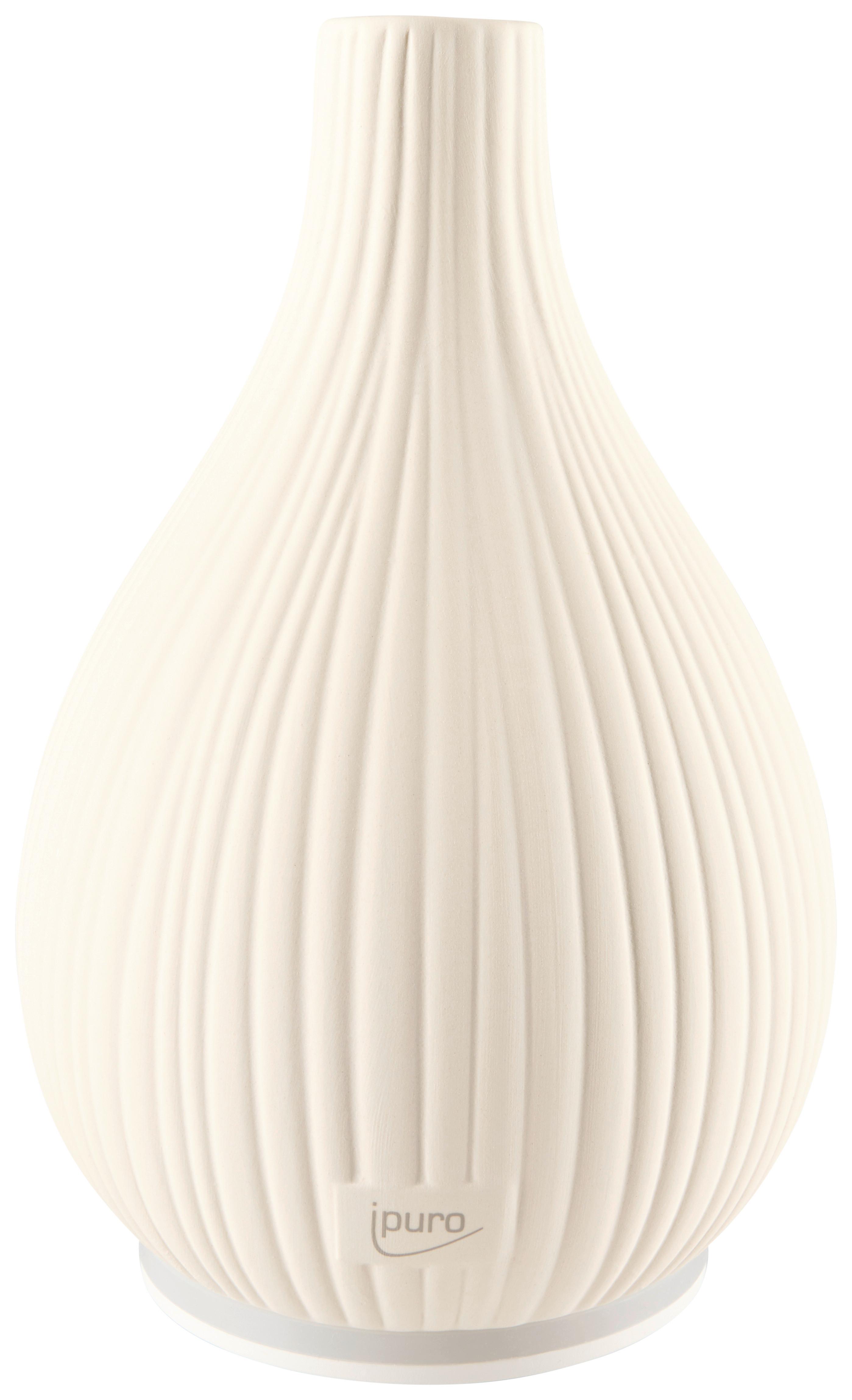 DYFUZOR ZAPACHOWY AROMA VASE BEIGE - beżowobrązowy, Basics (23cm) - Ipuro
