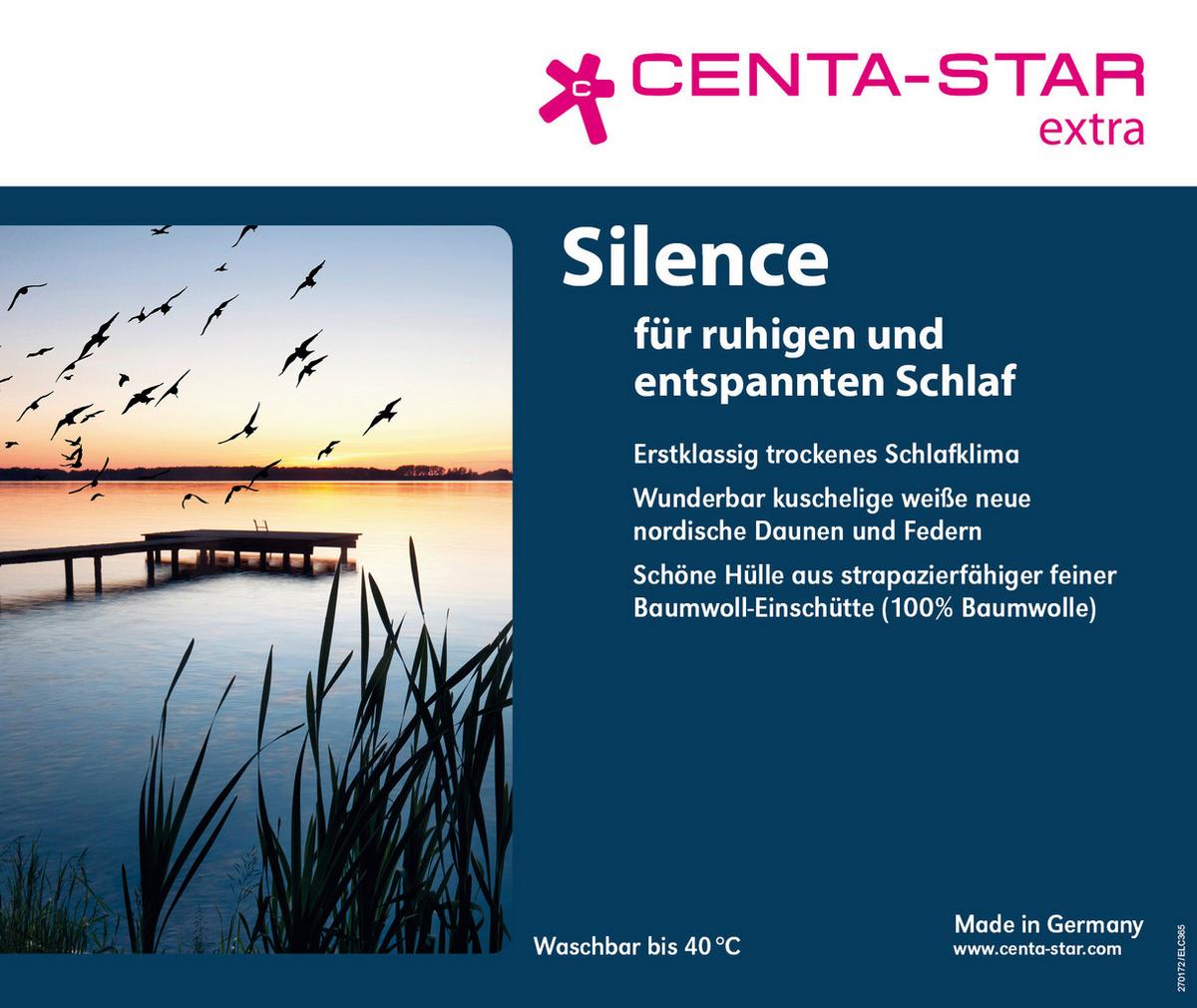 KOŁDRA PUCHOWA SILENCE MEDIUM - biały, Lifestyle, tkanina (135/200cm) - Centa-Star