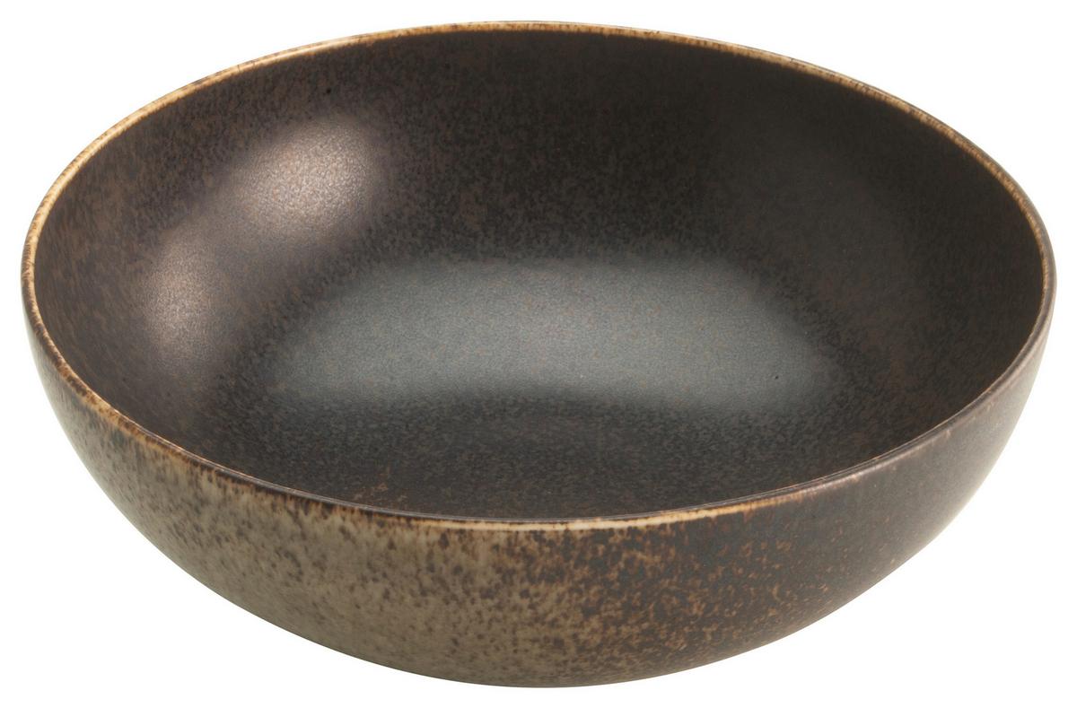 Kombiservice Schwarz/Goldfarben, 20-teilig - Goldfarben/Schwarz, Design, Keramik (33/34/34cm) - Creatable