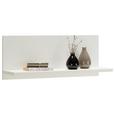 Wandboard Weiß matt - Weiß, MODERN, Holzwerkstoff (80/32/27cm) - MODERN LIVING