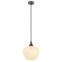 HÄNGELEUCHTE 15548HK - Klar/Chromfarben, Konventionell, Glas/Kunststoff (24/120cm) - Globo
