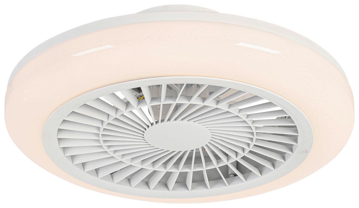 LED-Deckenleuchte Vin max. 30W + 5W RGB-LED - Weiss, Konventionell, Kunststoff/Metall (46/16cm) - Modern Living