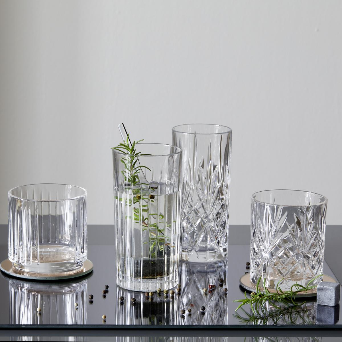 Pahar long drink Skye - străveziu, Modern, sticlă (390ml) - Bohemia