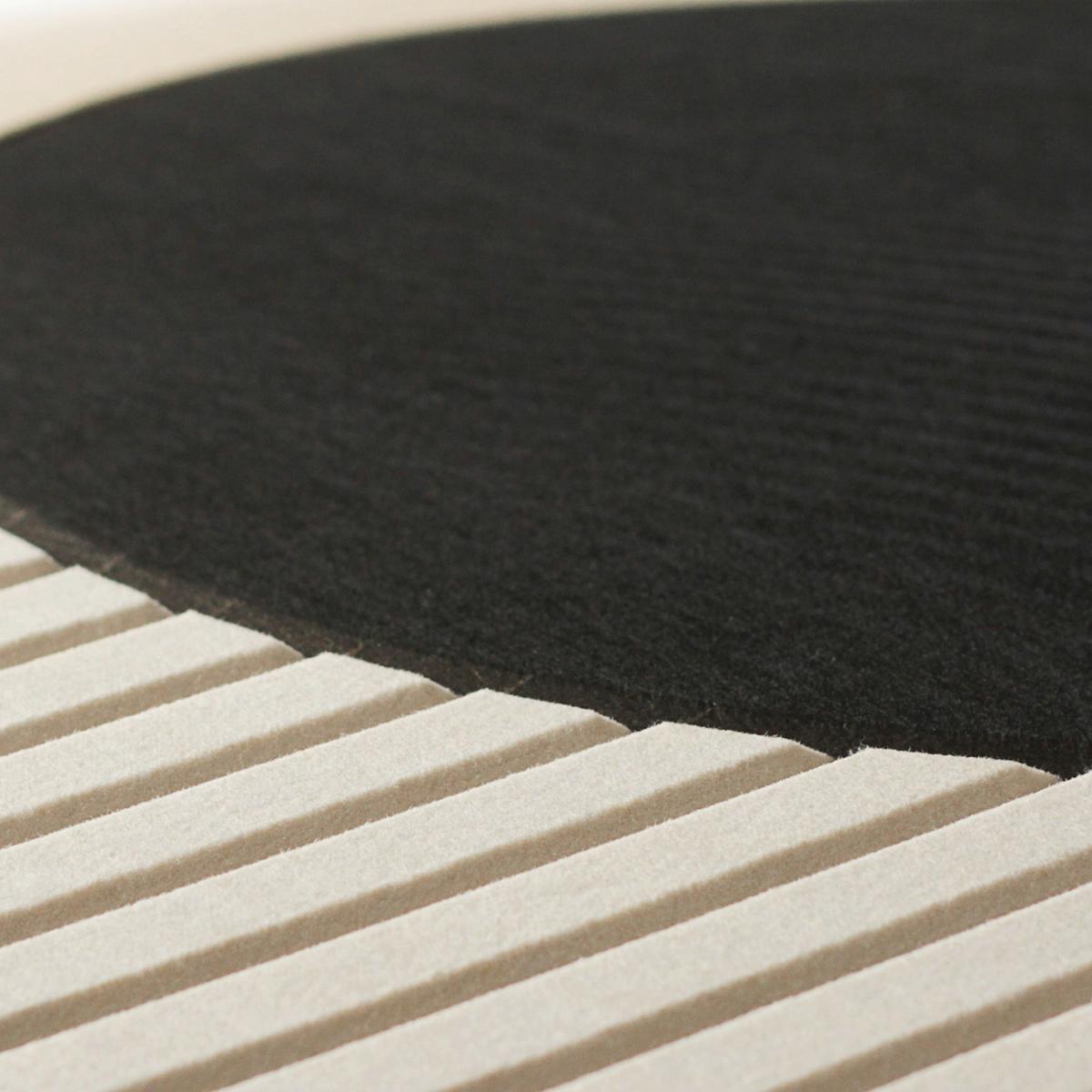 Akustični Panel Marla - črna/bež, tekstil (90/120cm) - Premium Living
