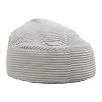 Sitzsack Verreto Hellgrau Cord - Hellgrau, MODERN, Textil (105/80/105cm) - Mömax