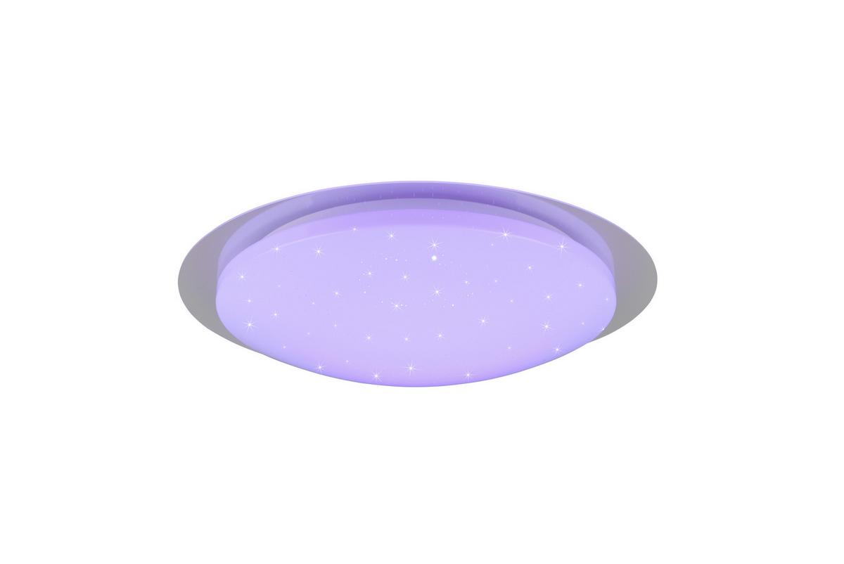 LED-Deckenleuchte Frodeno Weiß max. 18,5 Watt - Weiß, Basics, Kunststoff (48/10,2cm) - Trio Leuchten