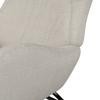 RELAXFÅTÖLJ EMILIO - ljusgrå/naturfärgad, Modern, metall/trä (68/92/87cm) - Bessagi Home