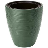 Pflanztopf Gubo in Grün Ø ca. 27cm - Grün, Konventionell, Kunststoff (29/32cm)