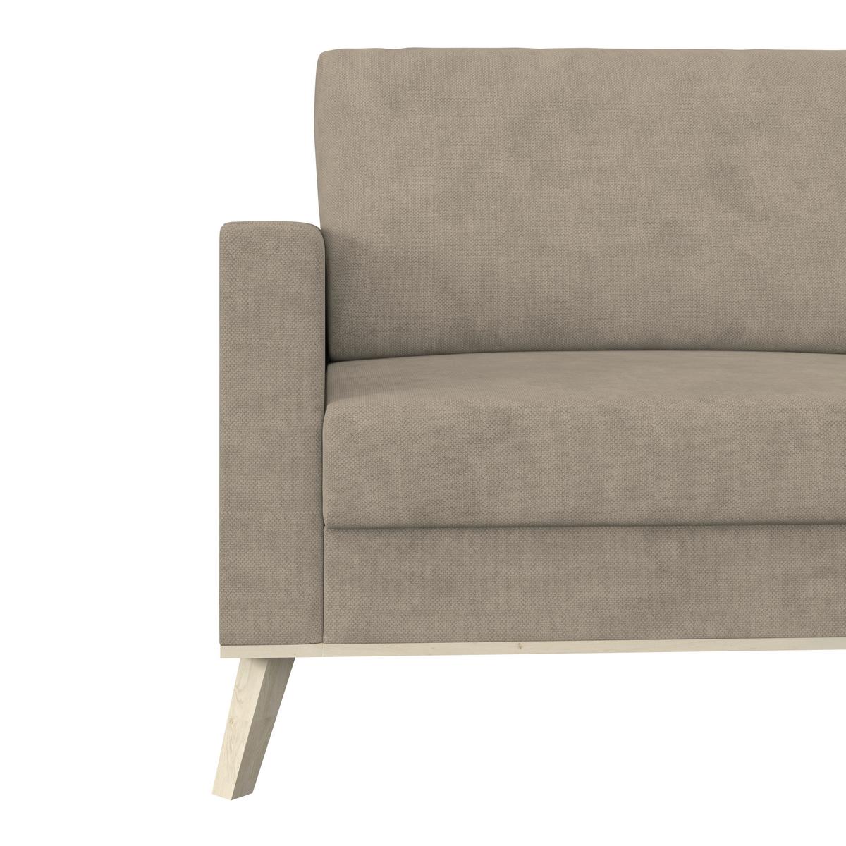 Coltar CARINI - crem, Basics, textil (222/152cm) - Modern Living
