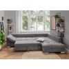 HÖRNSOFFA ALVITO - silver/grå, Design, trä/textil (298/202cm) - P & B