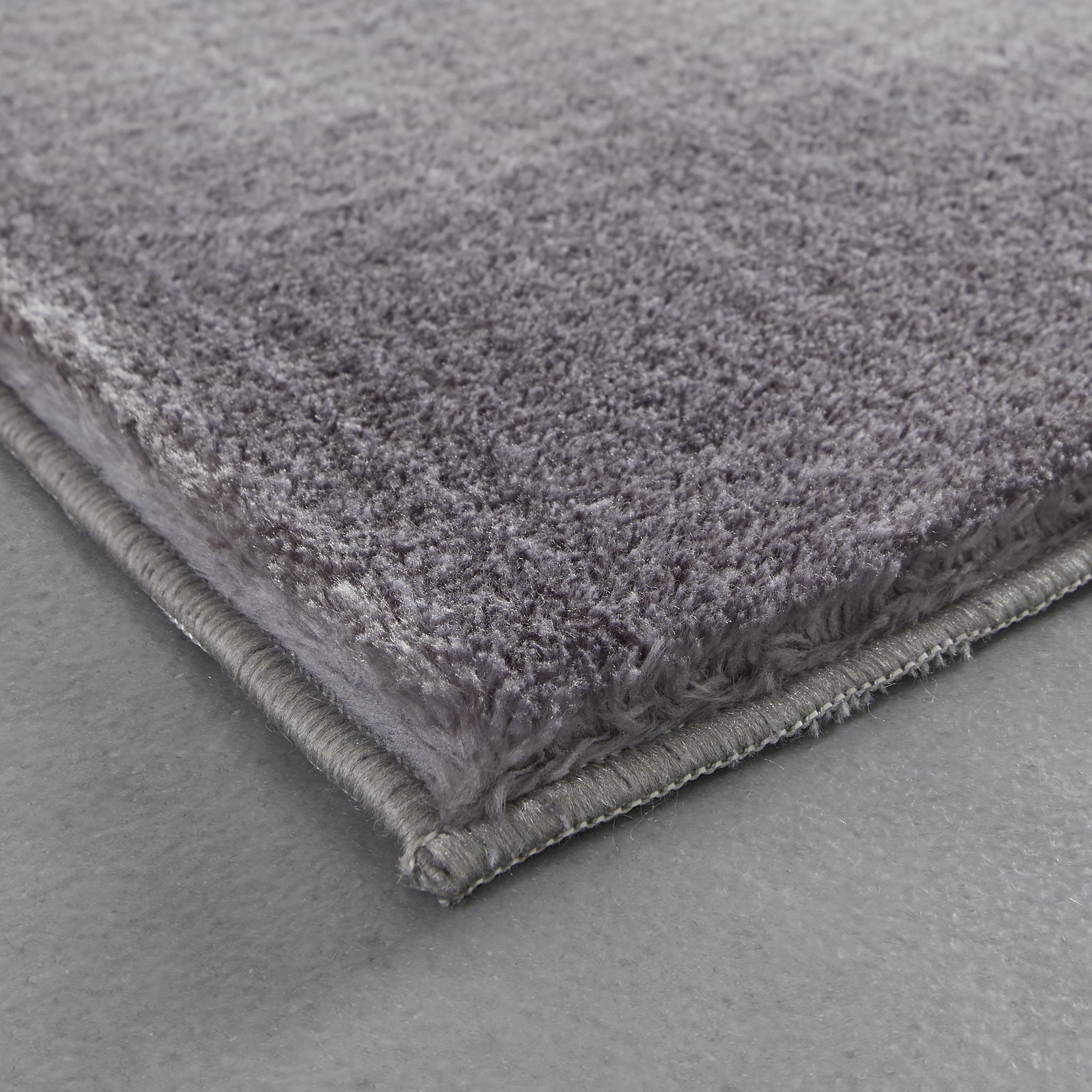 TAPIS À POILS LONGS NEMO 1 - anthracite, Basics, textile (60/110cm) - Mömax