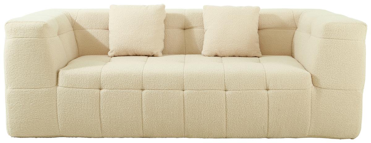 Dvosed Aristo, Bež - bež, Design, tekstil (210/70/100cm) - P & B