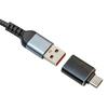 USB-LADDARE BESI -KMA- - svart, Modern, metall/plast (120cm) - Mömax
