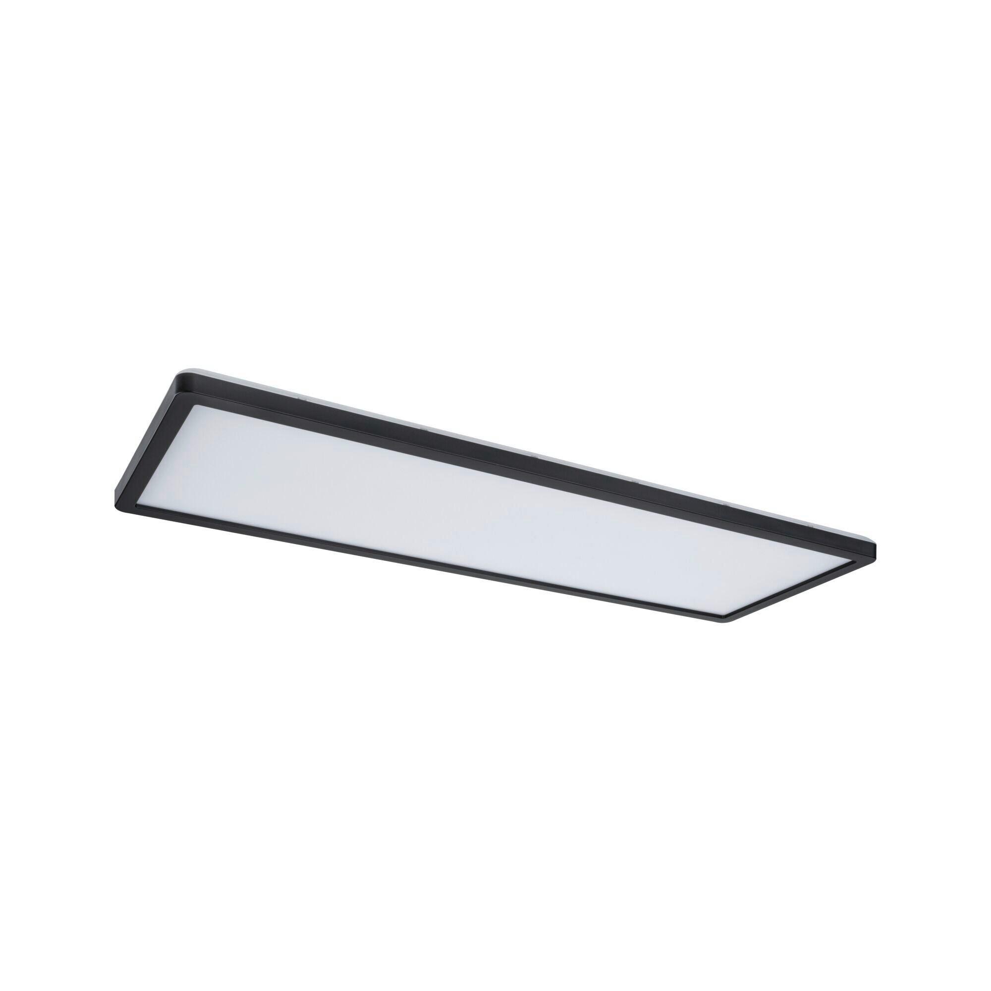 LED-Paneel Atria in Schwarz max. 22 Watt - Schwarz, Basics, Kunststoff (58/20cm) - Paulmann
