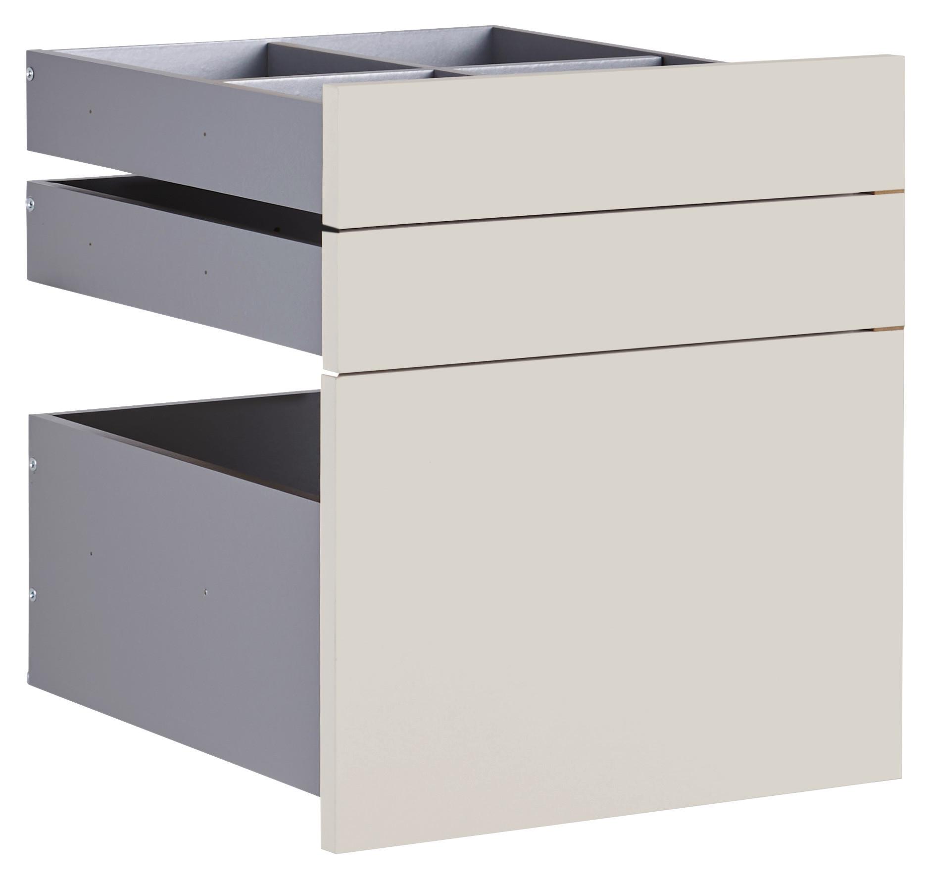 LÅDSET UNIT -BASED- - kashmir, Modern, trämaterial (45,3/50,3/47cm) - Based