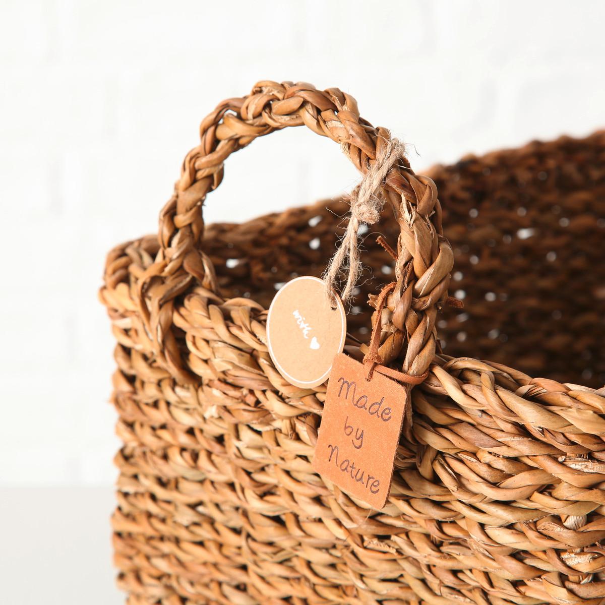 Coș SOPHI II - culoare natur, Basics, materiale naturale (36/22/27cm) - Modern Living