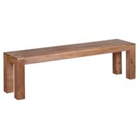 Klop Mumbai - barve akacije, Moderno, les (160/45/35cm) - MID.YOU