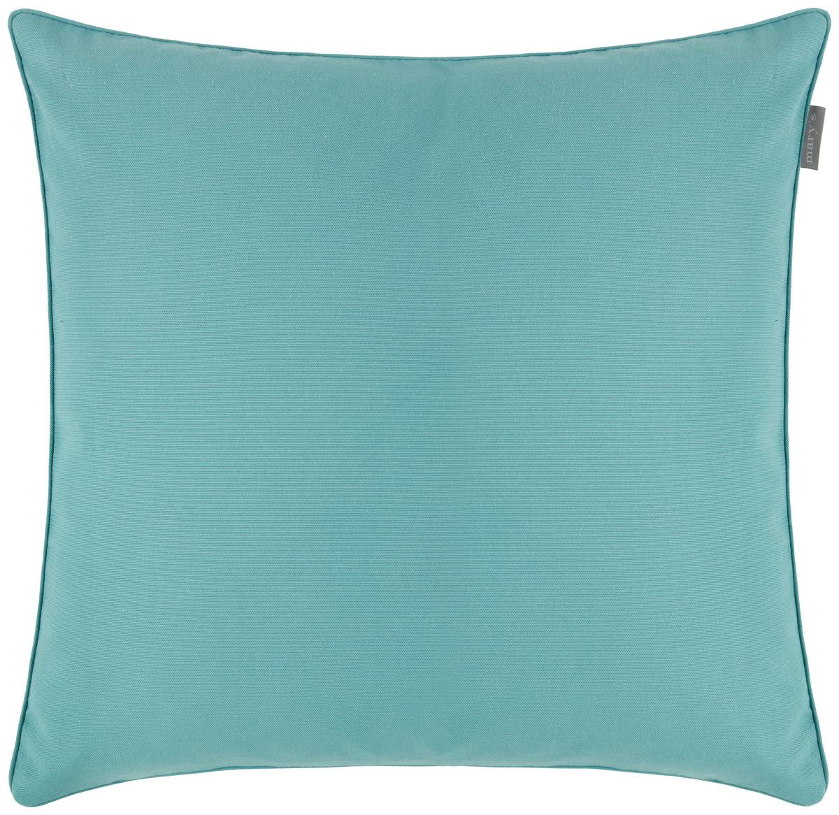 Kissenhülle Steffi Paspel in Blau ca. 50x50cm - Hellblau (50/50cm) - Modern Living