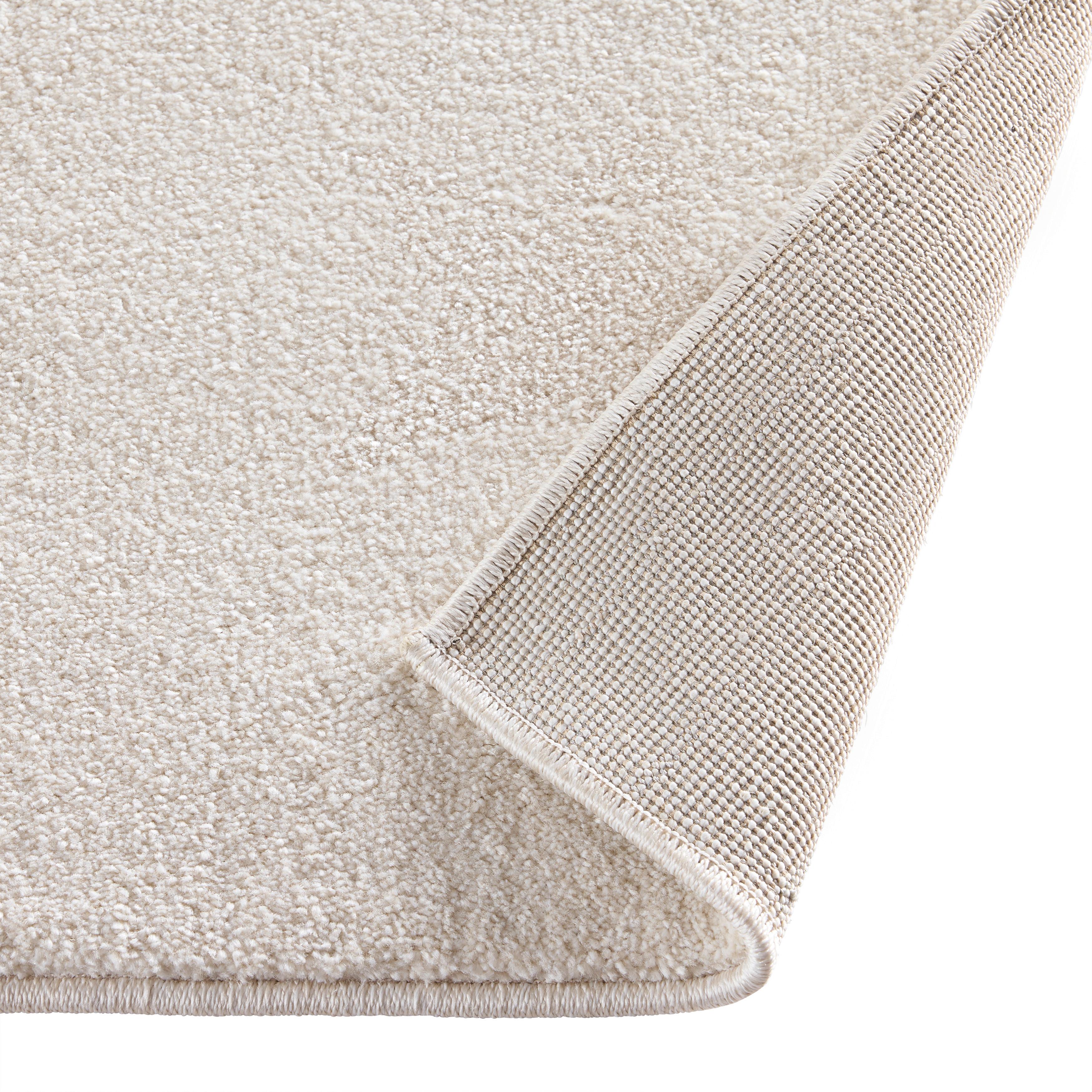 VÄVD MATTA BALLOON - cremefärgad, Klassisk, textil (120/170cm) - Mömax