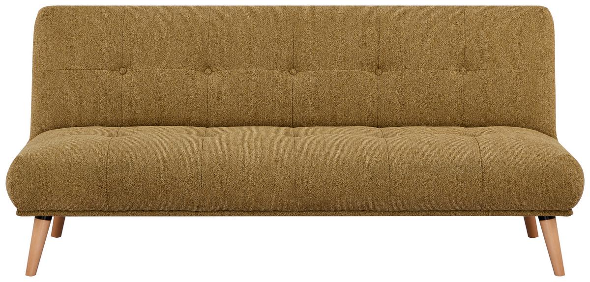 Sofa Urbino - boje senfa/prirodne boje, Moderno, drvo/tekstil (188/84/87cm) - Mömax