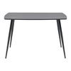 MATBORD ADAM - grå/svart, Basics, metall/trämaterial (120/75/80cm) - Mömax
