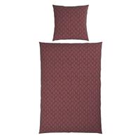POŚCIEL DWUSTRONNA SNAKO - wiśniowoczerwony, Design, tkanina (155/220cm) - Dieter Knoll