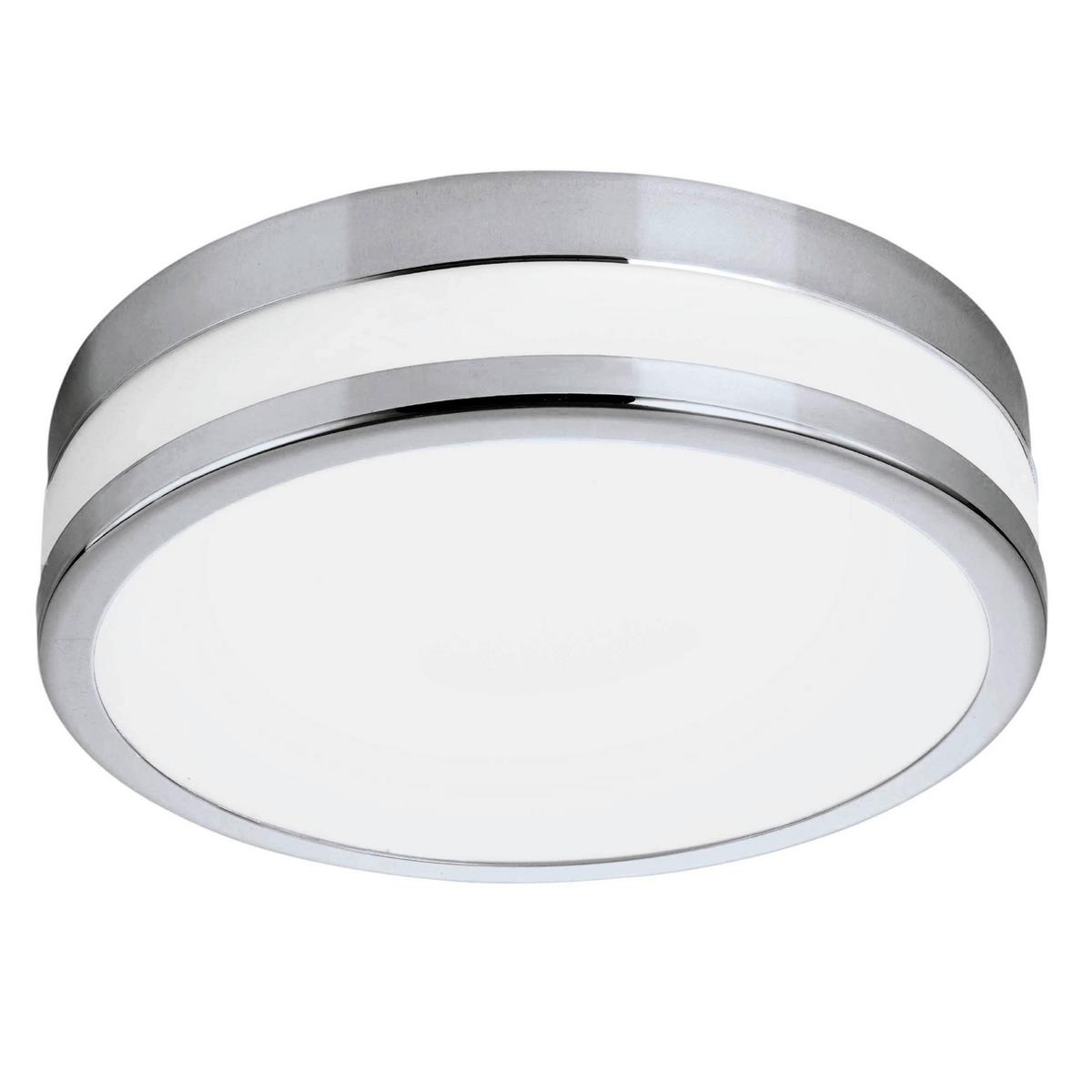 ŁAZIENKOWA LAMPA SUFITOWA 780872 SANTOS - biały/kolor chromowy, Basics, metal/szkło (22,5/6cm) - Celina