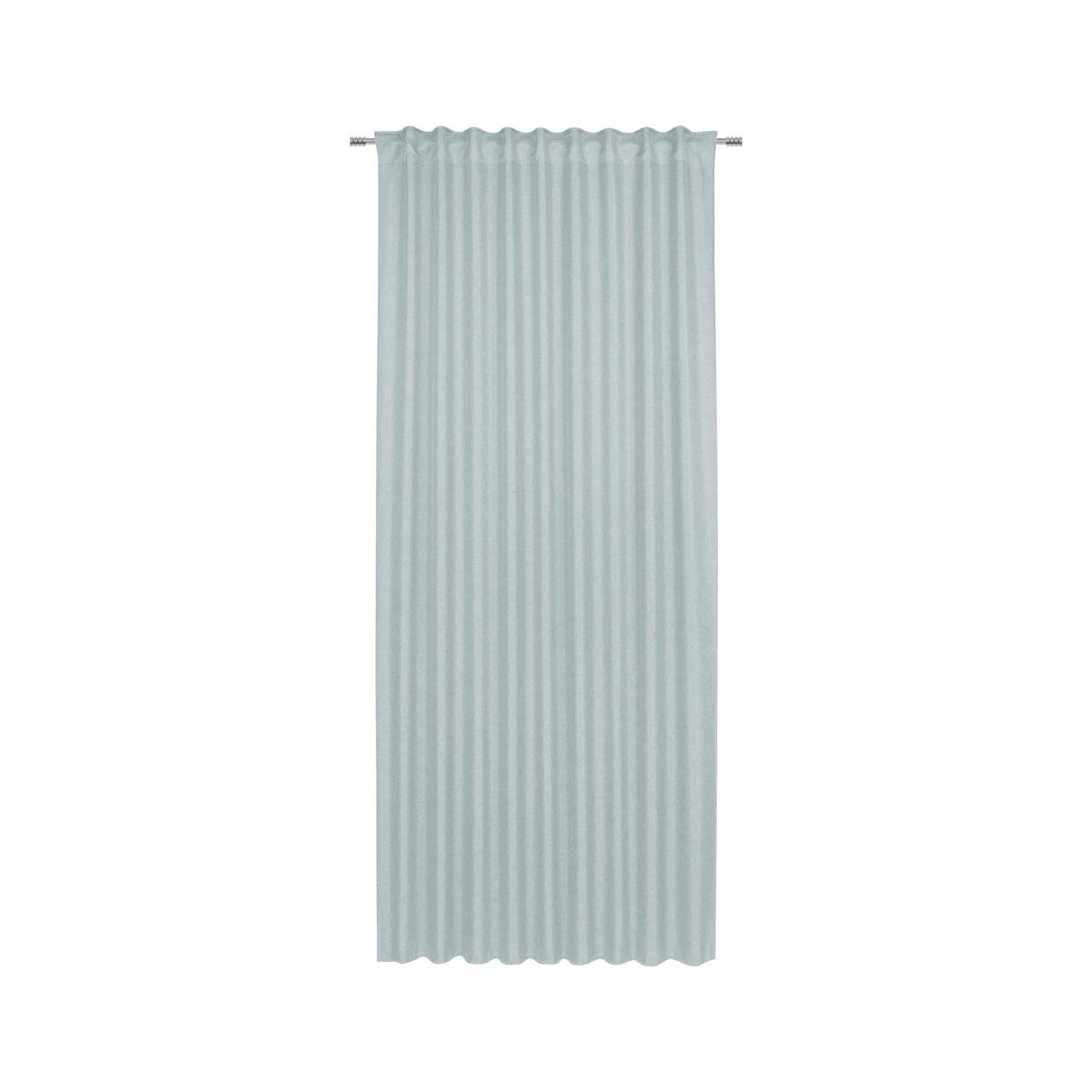 Končana Zavesa Andi 2 Kos - srebrne barve, Konvencionalno, tekstil (140/245cm) - Modern Living