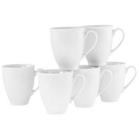 Set Skodelic Valencia, 6-Delni - bela, Design, keramika - Creatable