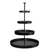 ETAŻERKA 92153174 - czarny, Design, metal (61cm) - ASA