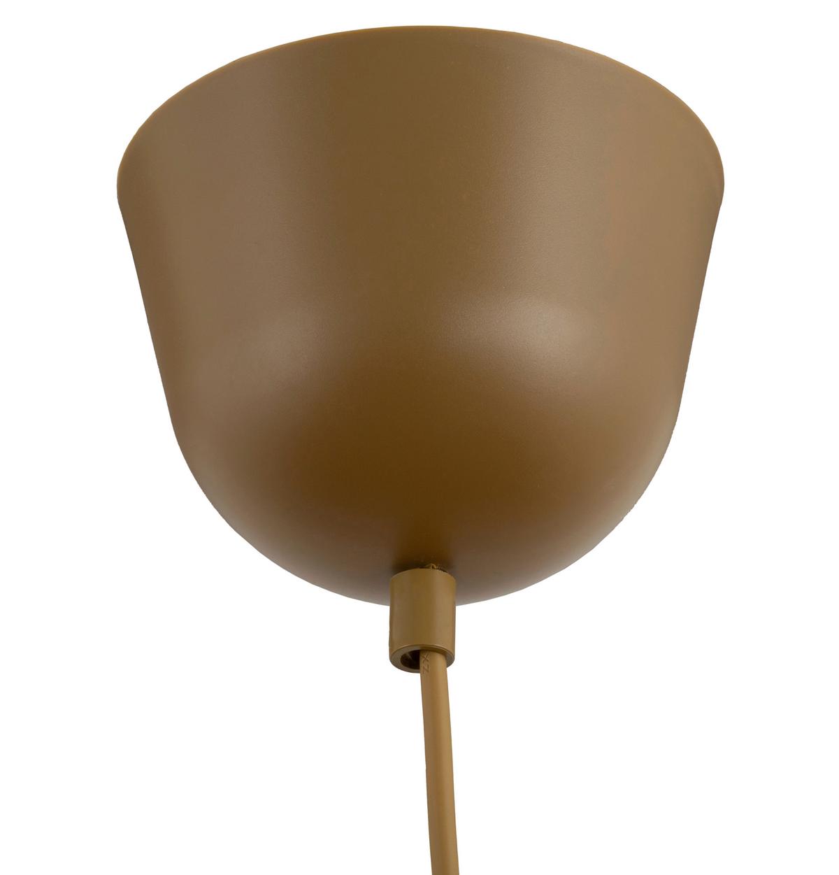 LAMPA WISZĄCA PEGGY - kremowy, Trend, tworzywo sztuczne/metal (40/125cm) - Novel