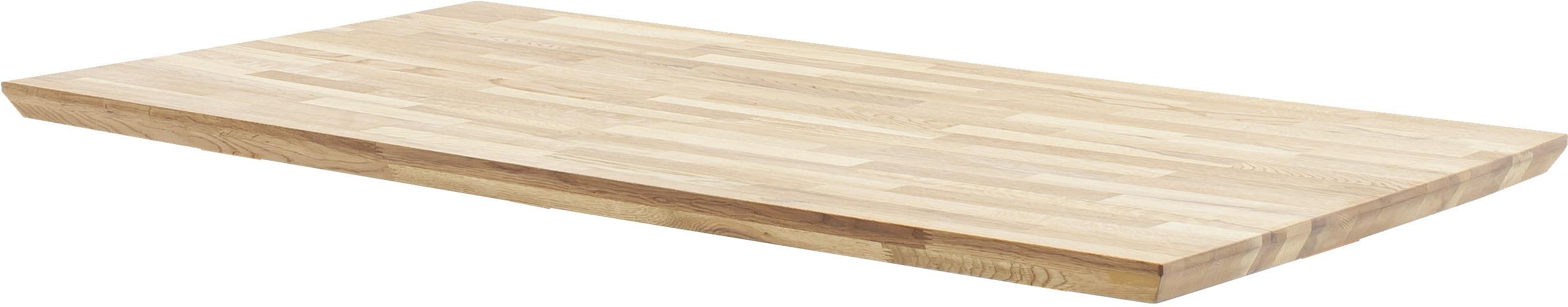 BLAT STOŁU ZEBALLOS - dąb dziki, Natur, drewno (180/90/4cm) - Carryhome