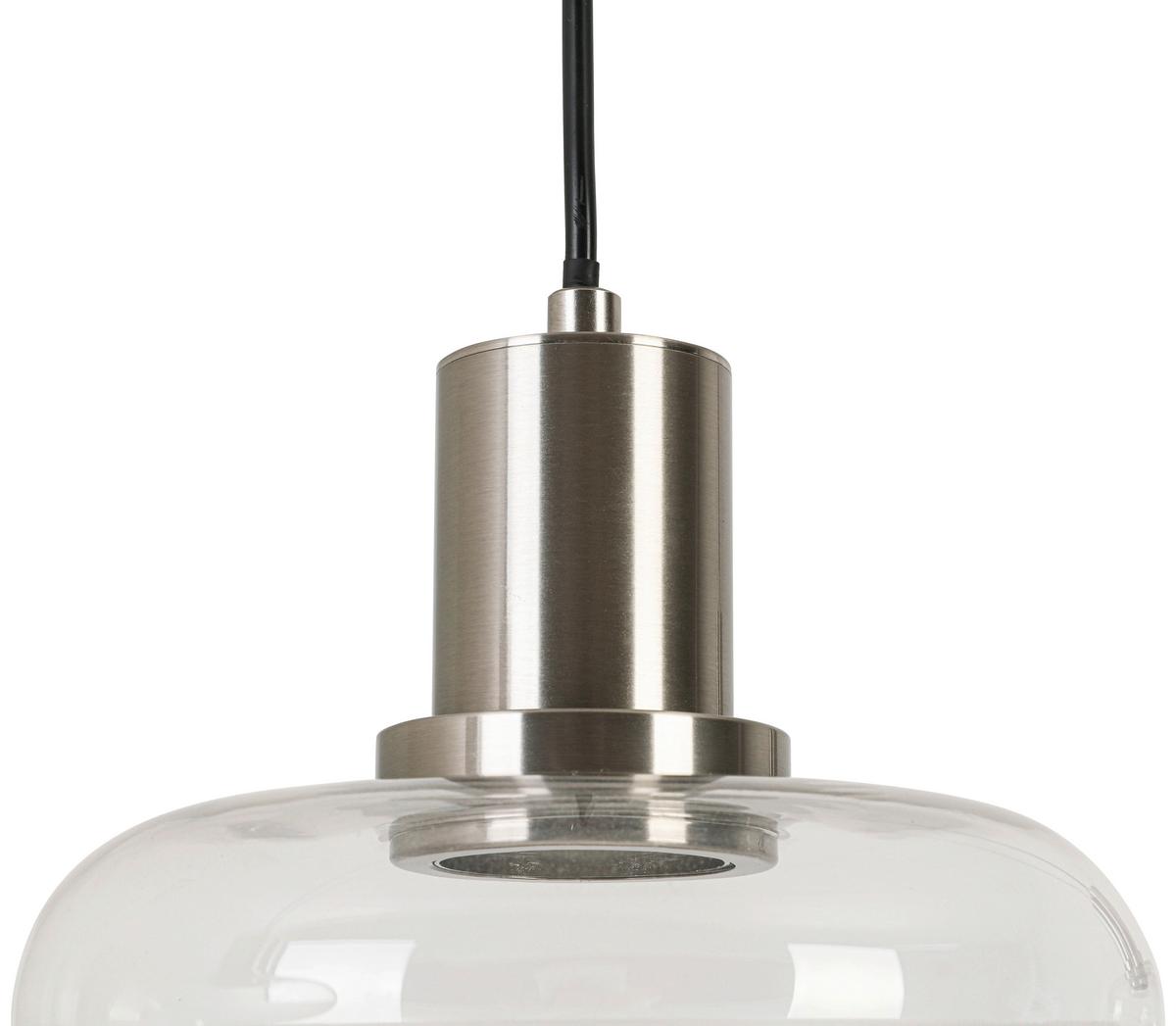 LAMPA WISZĄCA KATHARINA - biały/przezroczysty, Trend, tworzywo sztuczne/metal (85/20/120cm) - Novel