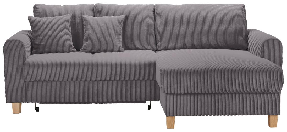 Coltar LILLE - grafit, Modern, textil (232/110/156cm) - Best Price