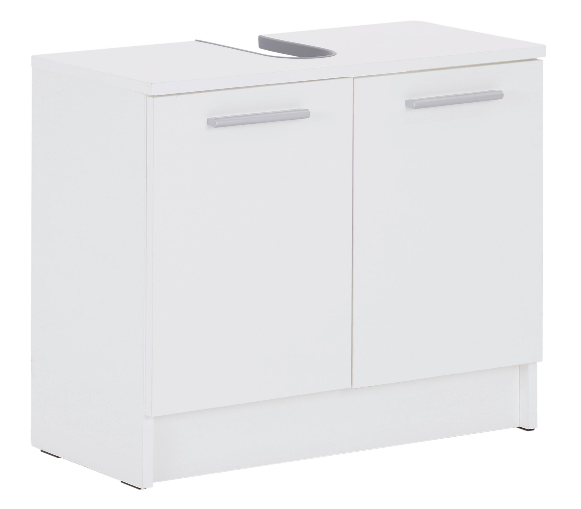 Bază pentru lavoar Verona - alb, Konventionell, material pe bază de lemn (64/55,4/32,5cm)