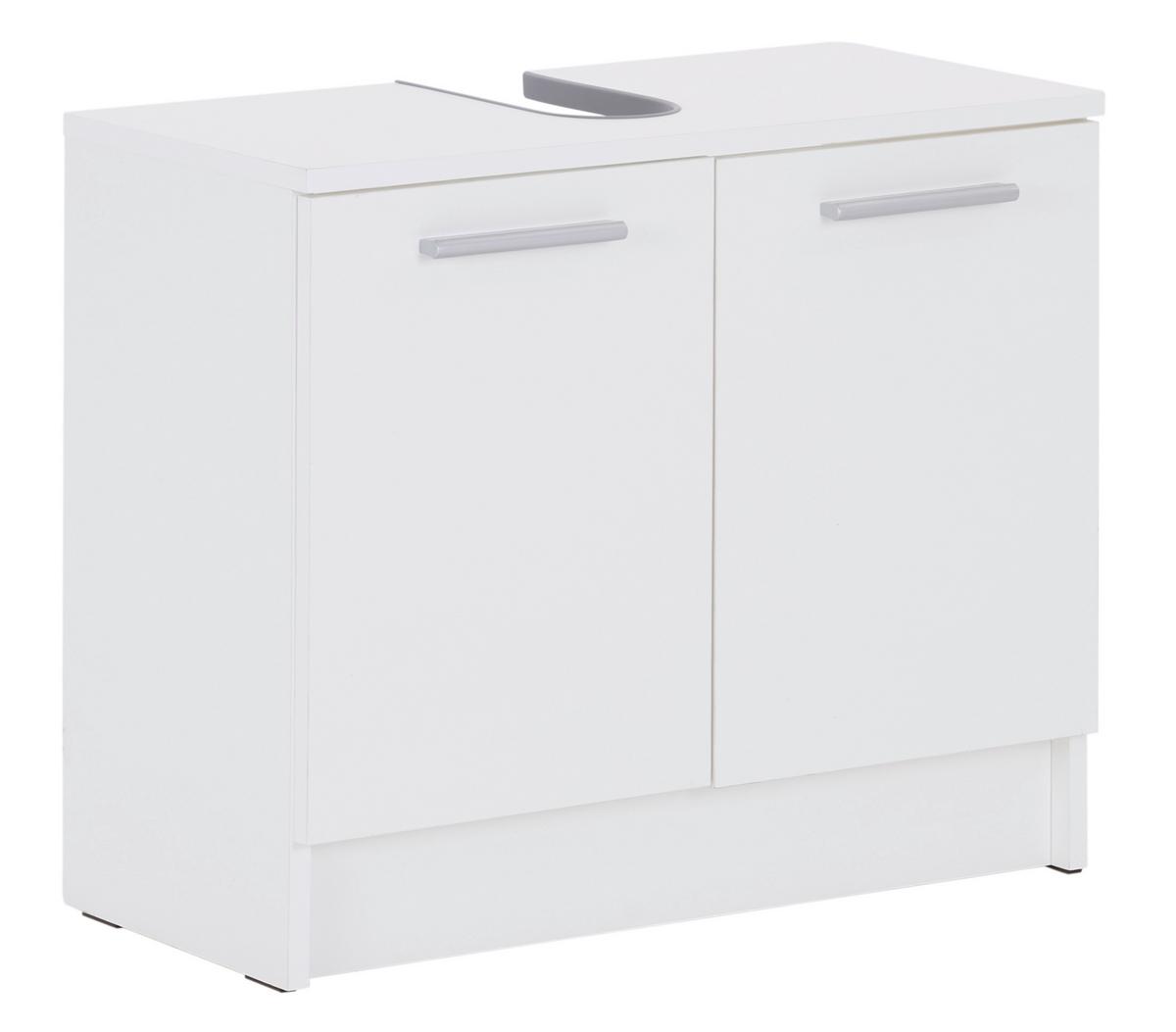 Bază pentru lavoar Verona - alb, Konventionell, material pe bază de lemn (64/55,4/32,5cm)