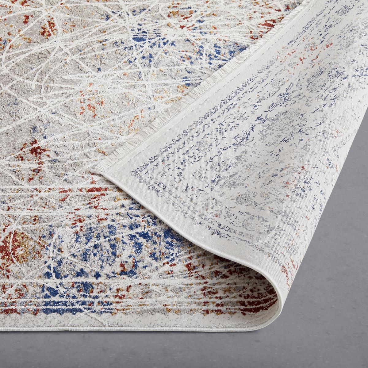 Webteppich Florenz 2 Grau ca. 160x230cm - Grau, MODERN, Textil (160/230cm) - Premium Living