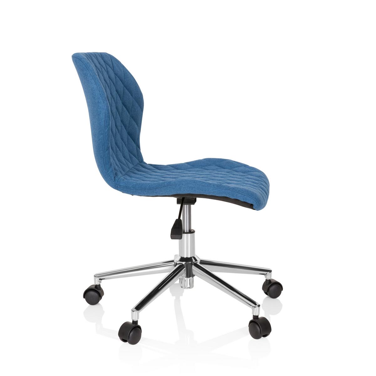 Mladinski Vrtljivi Stol Joy Ii, Modra - modra, Basics, umetna masa/tekstil (47/73-83/43cm) - MID.YOU