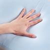 NEKKUSSEN CLOUD - Wit/Blauw, Textiel (60/40/12cm) - Premium Living