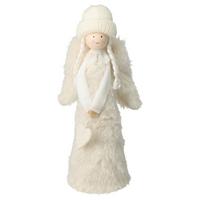 Dekoengel FLUFFY - Multicolor, Textil (12/22/8cm)