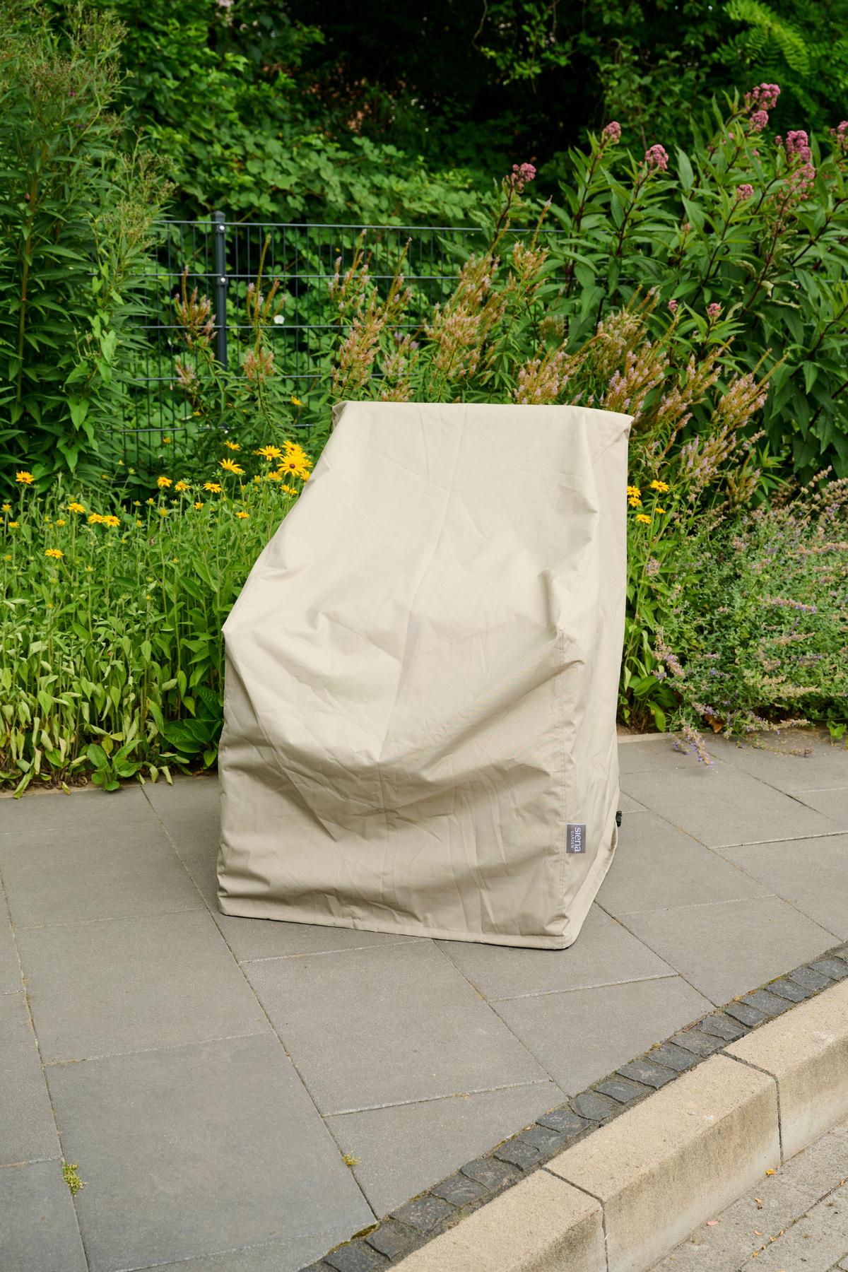 SCHUTZHÜLLE PLUS SESSEL SCHUTZHÜLLE - Beige, MODERN, Kunststoff (78/110/75cm) - Siena Garden
