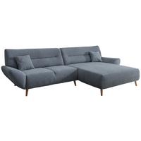 Wohnlandschaft Drago Hellblau Chenille - Wildeiche/Hellblau, MODERN, Holz/Textil (290/166cm) - MID.YOU