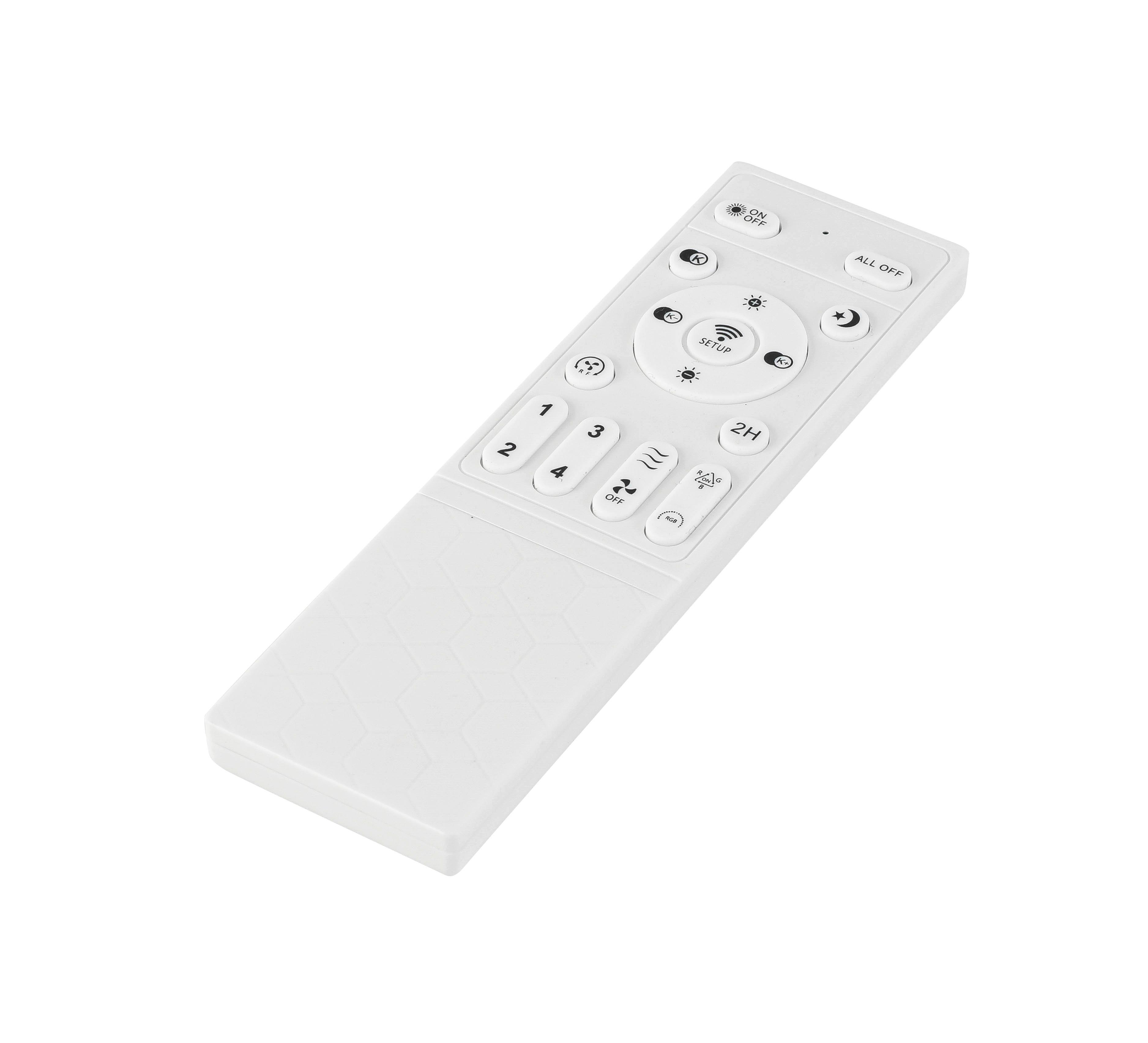 TAKFLÄKT TUIO - vit/kromfärg, Modern, plast (45/45/16cm) - Mömax